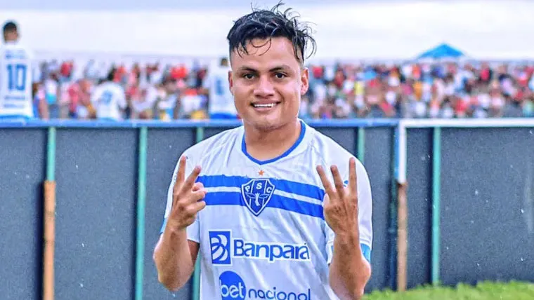 Mesmo na reserva, Esli Garcia já marcou quatro gols e deu uma assistência com a camisa do Paysandu