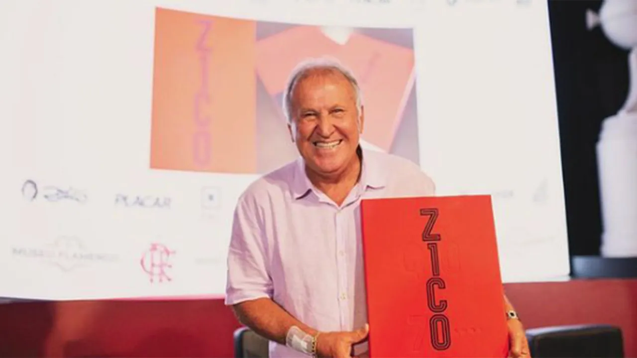 Zico estará em Belém para evento que terá muitos fãs do maior ídolo do Flamengo