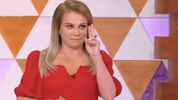 Christina Rocha no Programa 'Tá na Hora'.