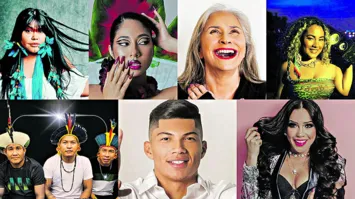 Artistas indígenas convidam outros artistas que trazem a cultura indígena entre suas referências no festival em praça pública, neste domingo