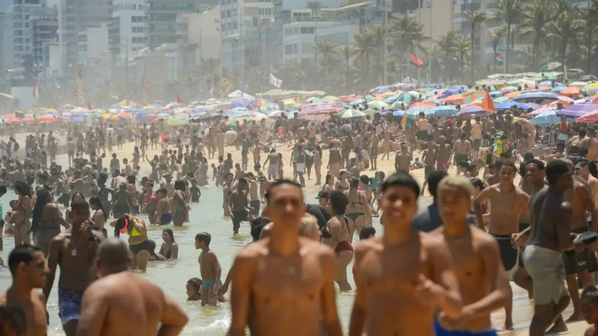 Rio bate recorde com sensação térmica de 62,3 graus
