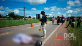 Acidente aconteceu na manhã deste domingo (5) na BR-230 próximo a São João do Araguaia