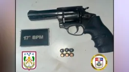 Arma de fogo foi apreendida em Xinguara