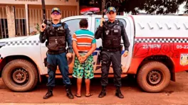 Ele foi preso pela Polícia Militar em Floresta do Araguaia, no Sul do Pará