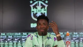 Vinicius Junior falou com emoção sobre o racismo