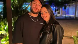 A modelo Bianca Biancardi e o jogador Neymar.