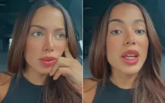 Anitta em registro nas redes sociais; cantora foi vítima de intolerância religiosa nas redes