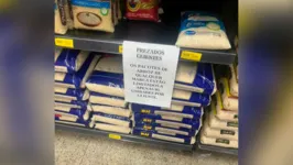 Alguns supermercados estão limitando a aquisição de arroz para os clientes, mas confederação garante que não vai faltar o cereal nas prateleiras
