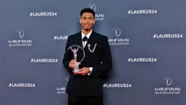 Imagem ilustrativa da notícia Bellingham ganha o Prêmio Laureus de Revelação do Ano