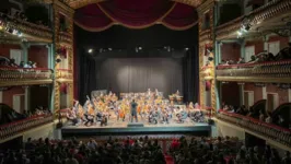 Apresentação da Orquestra Sinfônica do Theatro da Paz.