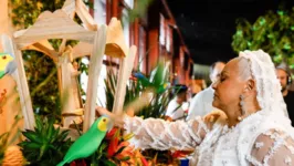 Cantora declarou torcida para a sister, que é paraense e devota de Nossa Senhora de Nazaré