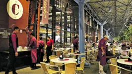 Restaurantes da Estação das Docas contrataram mais funcionários para dar conta da demanda