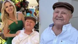 Eliana e seu pai José Bezerra