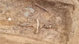 Os restos mortais pertenciam a um homem com 1,90 m de altura.