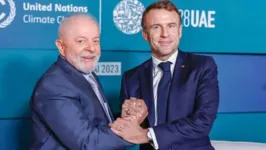 Os presidentes Lula e Macron irão discutir a realização da COP 30 em Belém e projetos de bioeconomia.