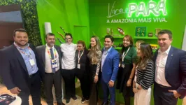 Marcelo freixo, presidente embratur, Celso Sabino ministro do turismo e equipe da Setur