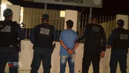 Carlos Martins, foi preso e conduzido para a Delegacia de Polícia Civil de Bannach