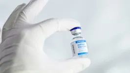 Frasco de vacina anticovid