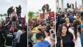 Sob aplausos e homenagens de familiares e amigos, o pastor foi sepultado.