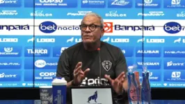 Para Hélio dos Anjos, atuação do Paysandu contra o Goiás foi "infinitamente melhor" do que a de domingo, na derrota contra o Mirassol.