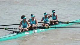 Bárbara Ferreira integra a equipe do Paysandu na catetegoria sênior feminino de four skiff.