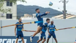 Treino do Avaí com vistas ao jogo da próxima sexta-feira (3), na Curuzu, pela terceira rodada da Série B.