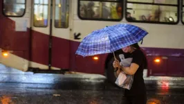 Chuvas fortes estão previstas para os próximos dias.