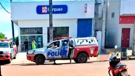 Bando tentou assaltar agência bancária em Conceição do Araguaia, no Sul do Pará