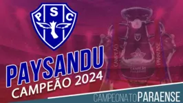 Imagem ilustrativa da notícia 50 vezes, Papão! Paysandu é campeão paraense de 2024