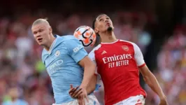 City e Arsenal se enfrentaram pela 30ª rodada do Campeonato Inglês