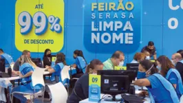 Feirão começou nesta segunda (4)