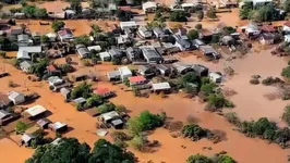 Cidades após as fortes chuvas