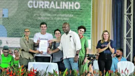 A cerimônia teve a presença dos Ministros Sílvio Almeida e Marina Silva, além do Governador Helder Barbalho e a vice, Hana Ghassan.