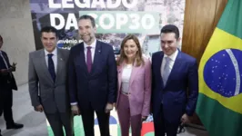 Ministro esteve em evento com outros representantes do Governo Federal e o Governador Helder Barbalho