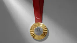 Medalha dos jogos Paralímpicos em Paris