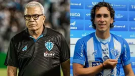 O técnico Hélio dos Anjos e o artilheiro Nicolas são os dois mais votados na 1ª parcial do Troféu Camisa 13.