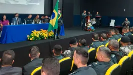 Durante o evento foi realizada a condecoração de 20 oficiais e 34 praças que foram promovidos neste ano de 2024