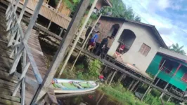 Policiais civis prenderam um homem que pode ter ligação com o sumiço de Elisa Rodrigues na comunidade do Zimco, zona rural de Anajás, no Marajó