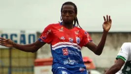 Fidelis, atacante ex-Tuna e Castanhal, também disputou o Parazão 2019 pelo Bragantino.