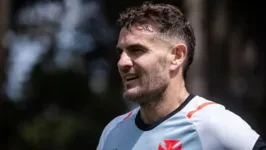 O argentino Pablo Vegetti é o principal artilheiro do Vasco na temporada com oito gols.