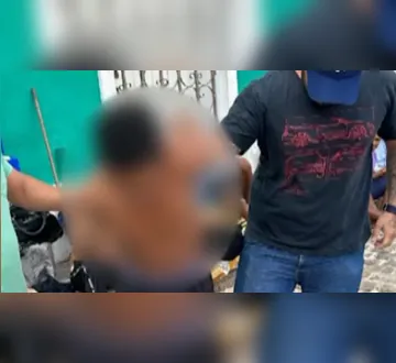 Imagem ilustrativa da imagem Vídeo: suspeito de roubo de carros é preso na Feira do Açaí