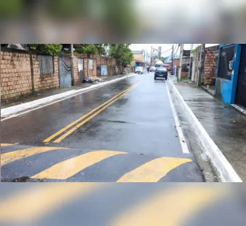 Imagem ilustrativa da imagem Governo do Pará entrega ruas asfaltadas no Sideral