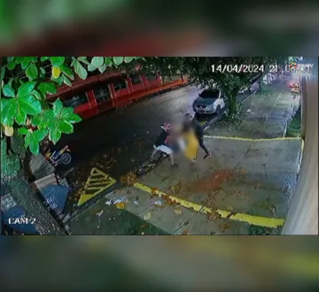 Imagem ilustrativa da imagem Vídeo: assaltantes em motos fazem "arrastão" no Umarizal