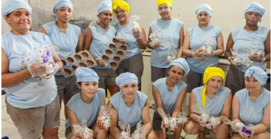 Imagem ilustrativa da imagem Mulheres em cadeias paraenses produzem 5 mil ovos de Páscoa
