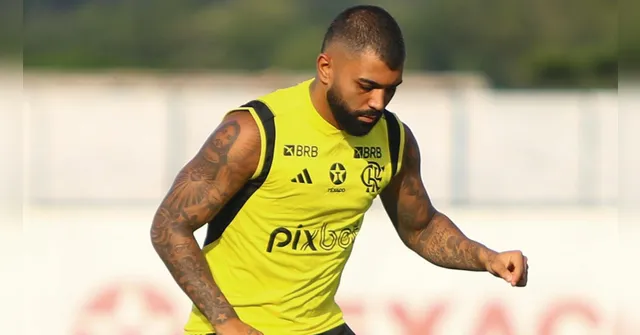 Imagem ilustrativa da notícia Gabigol treina e pode jogar pelo Flamengo no Carioca 2024