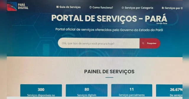 Imagem ilustrativa da notícia Plataforma Pará Digital fornecerá serviços ao cidadão