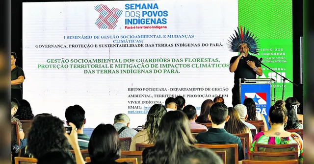 Imagem ilustrativa da notícia "Pará é Território Indígena" reúne mais de 400 indígenas