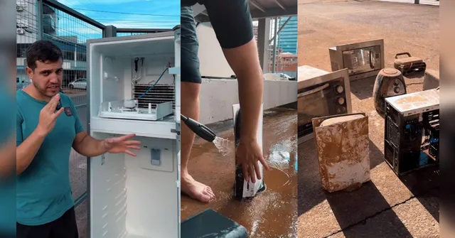 Imagem ilustrativa da notícia Influencer ensina como recuperar eletrônicos após enchentes