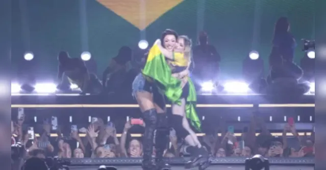 Imagem ilustrativa da notícia Madonna posta vídeo com Pabllo Vittar e agradece ao Brasil