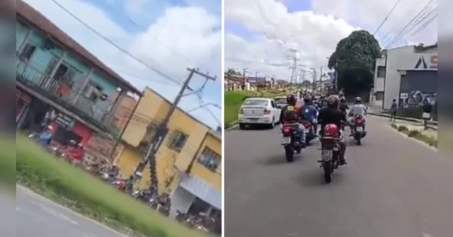 Imagem ilustrativa da notícia Motociclistas de aplicativo protestam em Ananindeua